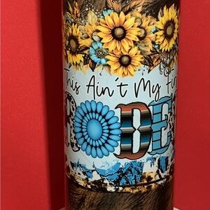 Sunflower Rodeo Themed Tumbler